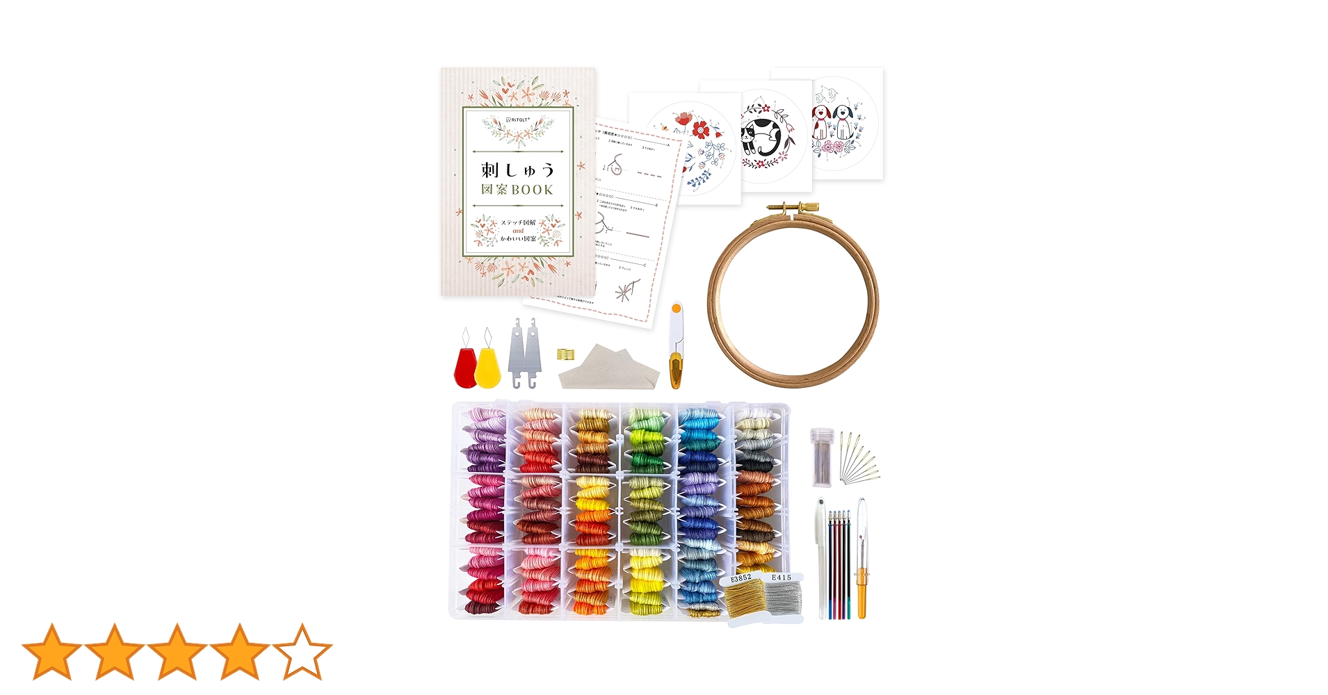 振袖フルセット クリームホワイト×マルチカラードット菊紋 金駒刺繍 振袖フルセット クリームホワイト×マルチカラードット菊紋 金駒